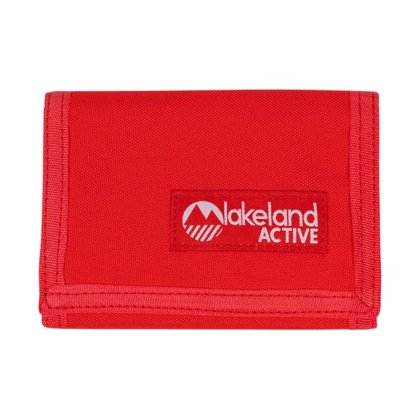 Lakeland Active Stowbank Classic Canvas Wallet - Red