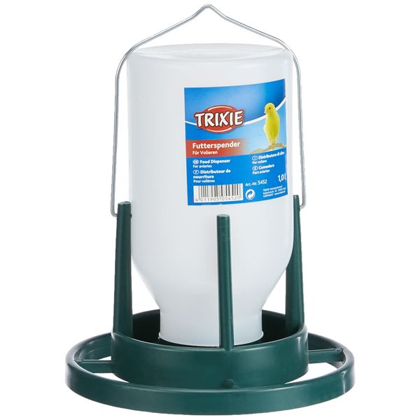 Trixie 5452 Volieren-Futterspender, 1.000 ml/20 cm, natur
