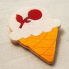 Crest Brooch Felt Ice Cream Feb – 016
