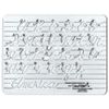 Template Cursive Uppercase Letters and Numbers