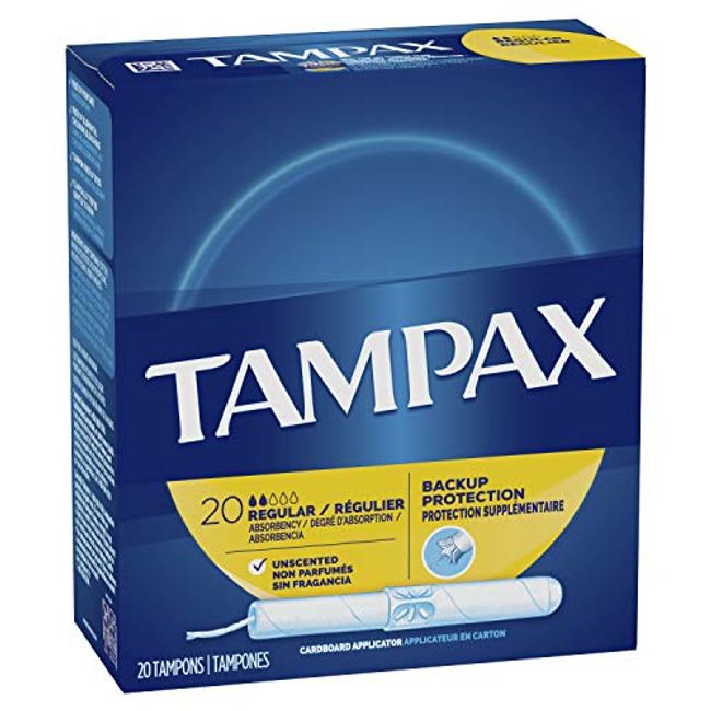  Tampax Pearl Tampons with Plastic Applicator, Super Plus  Absorbency, Unscented, 18 Count : Industrial & Scientific
