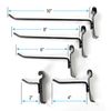 SSWBasics 50 Gridwall Hooks - 10 Each - 2",4",6",8",10" - Gridwall Hooks