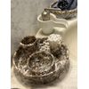 Various Artisan Vanity Organizers Shell Modern Ocean Seaside Handcrafted