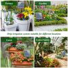 50FT Solar Automatic Drip Irrigation System Kit Plant Watering Timer  Garden