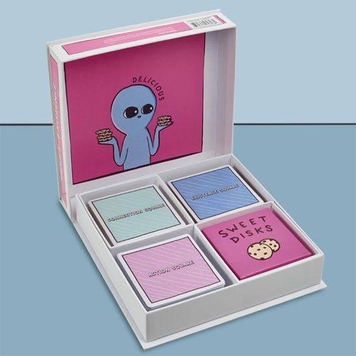 Hasbro Gaming Sweet Existence, A Strange Planet Family-Friendly Party Card Game Inspired By The Webcomic And Books By Nathan W. Pyle, Ages 13 And Up