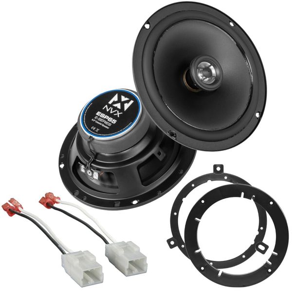 2007-2017 Jeep Wrangler Rear NVX Speaker Upgrade Kit