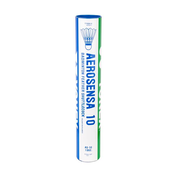 YONEX AS-10 Shuttlecocks (1 Tube (12 shuttles))