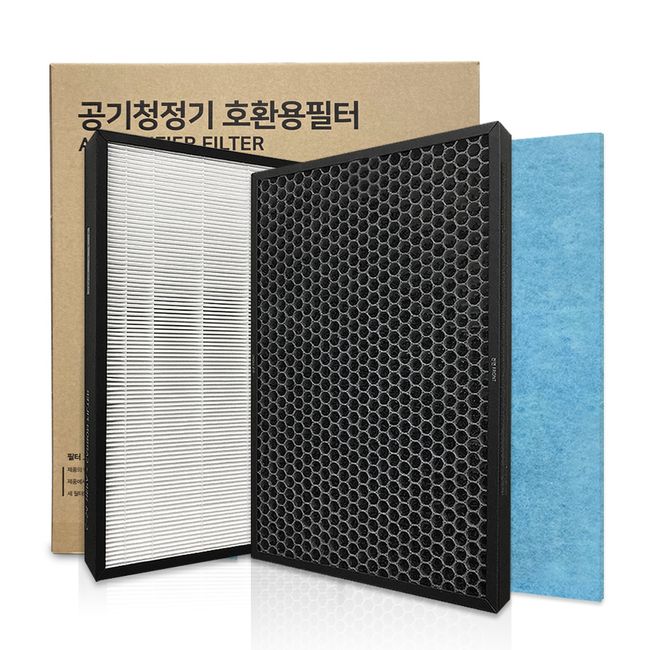 House Filter Woongjin Air Purifier Compatibility Premium Filter 3p Set AP-2510EH