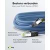 Goobay 45662 CAT 8.1 patch cable S/FTP (PiMF) blue - LSZH halogen-free CU material