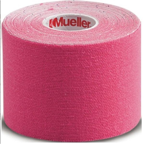 Mueller Kinesiology Tape Pre Cut Strips Pink Roll