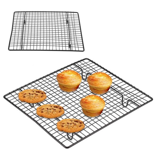 26 x 23 x 2.5cm Stainless Steel Roasting Rack Oven and Dishwasher Safe1 Pc Roasting Cooling Rack for Roasting Baking Cooking Grilling Baking Molds