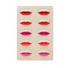 Tattoo Silicone Skin 3D 3 Pcs Microblading Practice Skin for Lips Tattoo Training Sheet for Tattoo Artists and Beginners