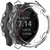 [2Pack] Case for Garmin Forerunner 245/245 music，[Without Screen Protector]Protector Protective Case Cover TPU Bumper Slim Shell ，Black+Transparent