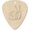 7 x 'Happy Snail' Guitar Picks/Pendants (GP00034000)