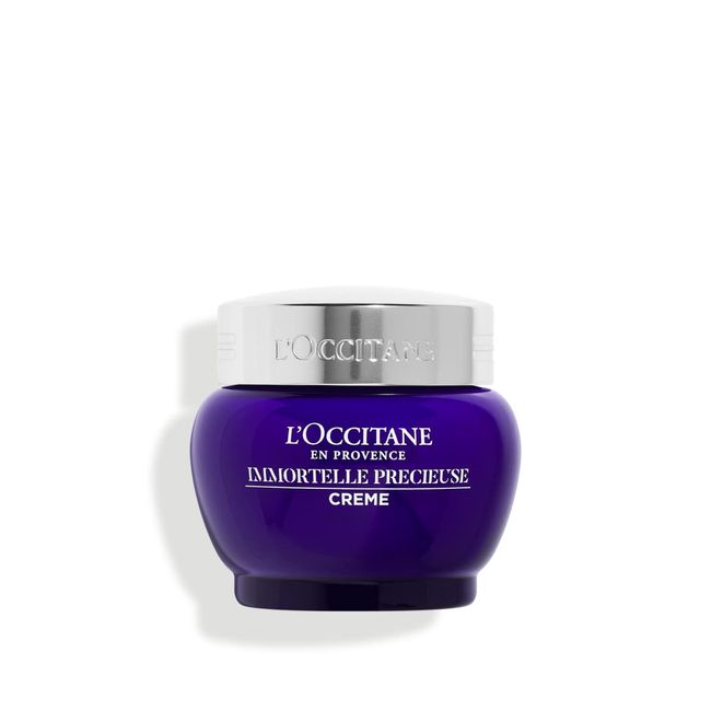 L'Occitane Immortelle Precious Cream 1.70 oz: Minimize Pore Appearance, Hydrating, Refine Skin Texture, Smooth Fine Lines in Just 2 Weeks*