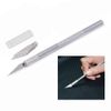 Razor Sharp Cutter Arts Craft Cutting Tool Exacto +6 Blade Refills HOBBY KNIFE