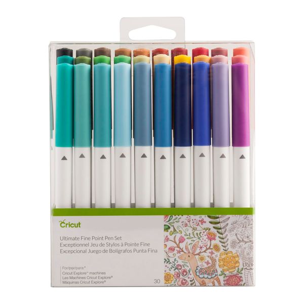 Cricut Pens - Ultimate Fine Point Pen (30 Pens) Assorted 2004060