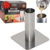 Camerons Stainless Steel Beer Can Chicken Stand Roaster - BBQ Beer Can Chicken Holder - Indoor & Outdoor Use- Enhance Meal Flavor w/Juicy Poultry on Barbecue Grill Rack - Grilling Accessory Gift Idea
