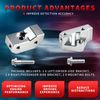 Panidarun Knock Sensor and Harness Relocation Bracket Kit Compatible with GM Gen III LS V8 1997-2007 Engines