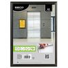 Stewart Superior A3 Aluminium 4 Sided 25mm Front Loading Picture/Poster Snap Frame - Black