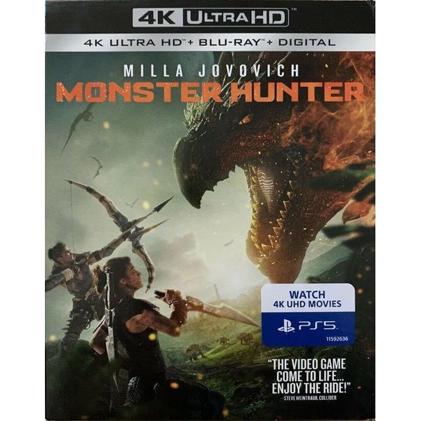Monster Hunter (2020) (2 Discs - 4k Ultra-HD & BD) [Blu-ray] [2021]