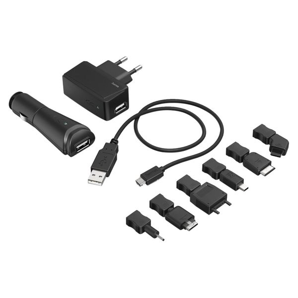 Hama - Charger Kit, 1 A, 1.4 m, black (1 Accessories)