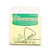 Clover Triangle Tailors Chalk: White, 1