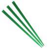 BambooMN Brand - Triangular Prism Plastic Pick 4.5" (11.4cm) - 300 pcs - Dark Green