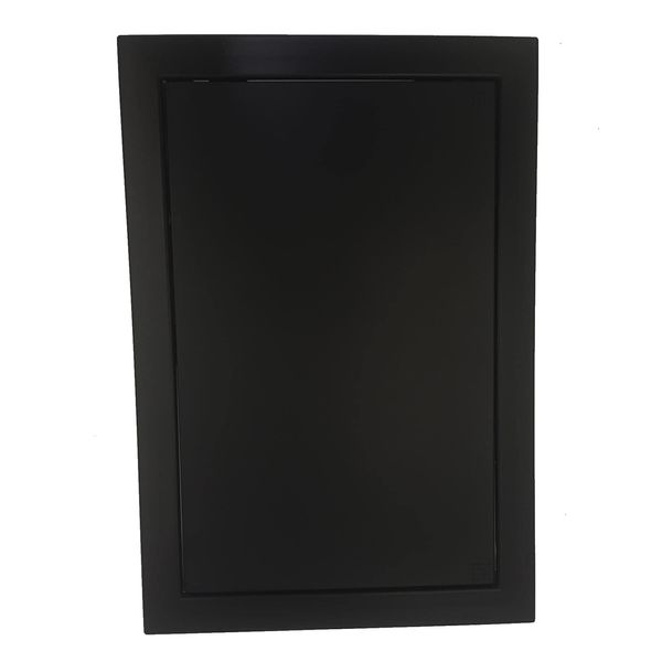 200x400mm Black Front Access Inspection Panel Plastic Concealed Wall Hatch Check Doors