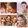Double Bangs Hairstyle Hairpin, 2pcs Hairpin Headbands, Twist and Clip Headband/Korean Braided Headband/Hairpin Hair Band/DIY Hairband Non-slip/Double Layer Twist Plait Headband for Women Girls