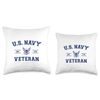U.S. NAVY VETERAN Throw Pillow