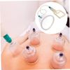 COLLBATH 2pcs Negative Pressure Massage Cups for Cupping Therapy Back Improved Circulation Convenient and Practical Massage Tool