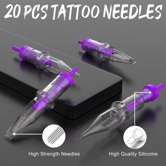 Cartridge Tattoo Pen Kit with Tattoo Needle Wormhole Tattoo