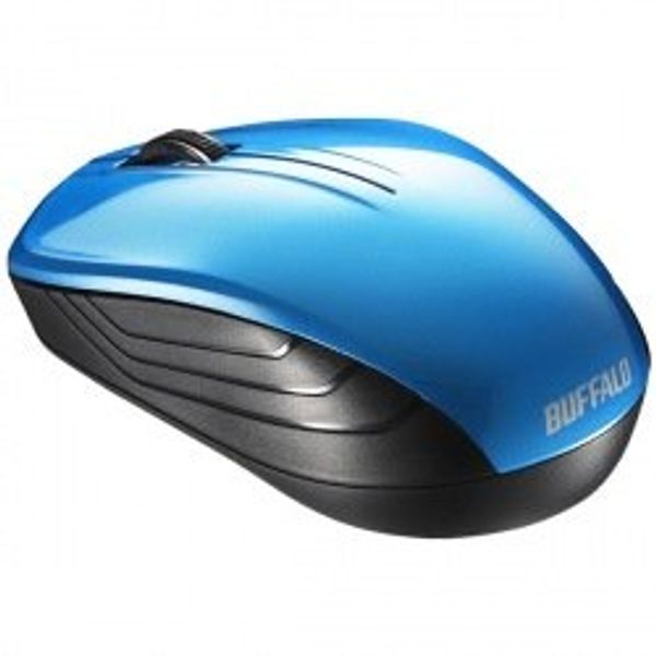 Buffalo BSMBW107BL Optical Wireless Mouse Blue