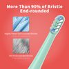 Replacement Toothbrush Heads Compatible with Colgate Hum Connected Smart Battery Toothbrush Refill Head, Green, 6 Pack
