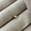 jewellerybox 9ct Gold 3mm Flat Triangle Nose Stud