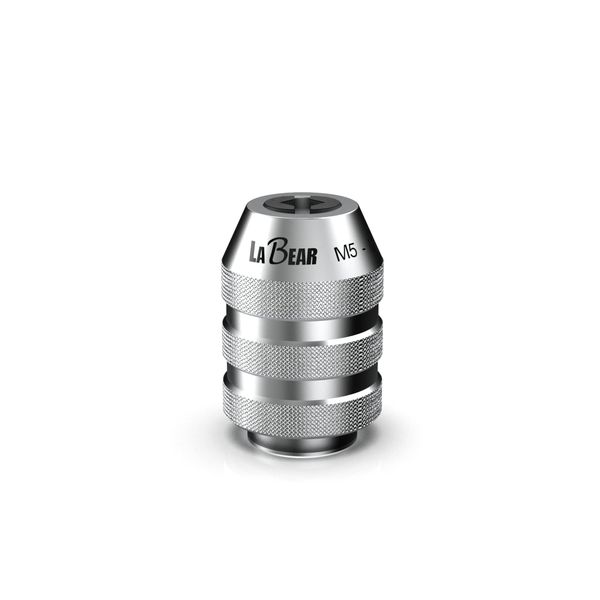 LABEAR 1/4"DR x M5–M12 Interchangeable Adjustable Tap Chuck Adaptor – Heavy-Duty Tap Socket for Hand Tapping