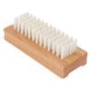 Cuticle brush, double-sided nail cleaning brush for mechanical manicure