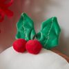 Catherine Lansfield Christmas Pudding 3D Shaped Cushion Brown
