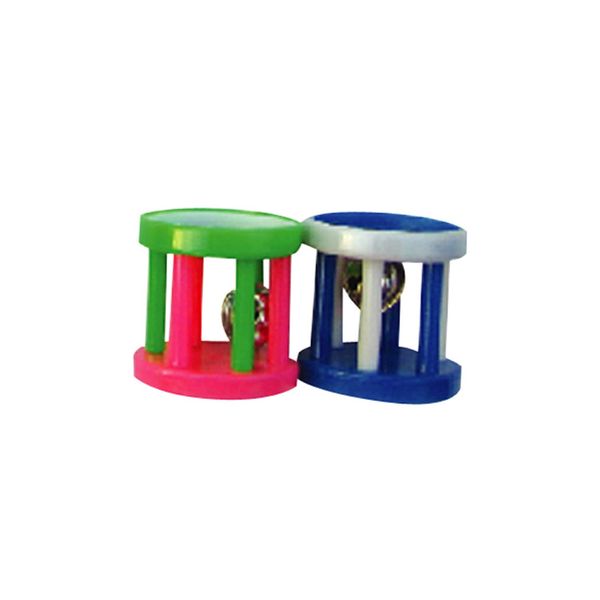 A&E Cage Company Barrel Bird Toy Plastic