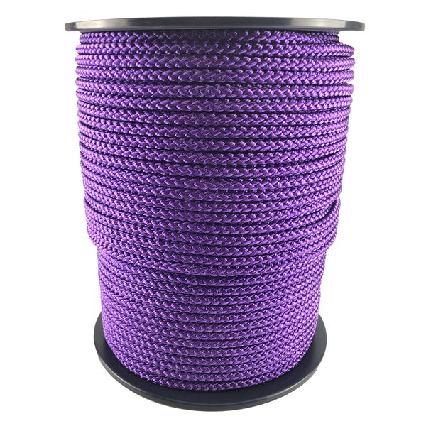 10mm Purple Polypropylene Braided Poly Rope Cord x 100 Metre Strong String