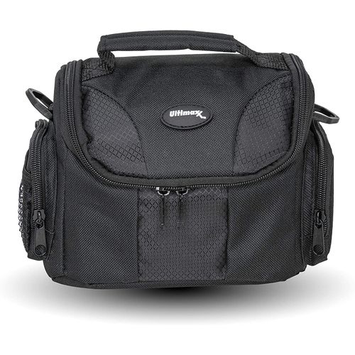 Medium Soft Padded Digital SLR Camera Travel Case/Bag with Clip-on Detachable and Adjustable Strap for Pentax K-3, K-3 II, K-5, K-5 II, K-30, K-50, K-500, K-1000 and Similar Models