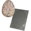 Set of 3 Plain Easter Egg Plaque Moulds Chocolate Molds