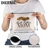 PWHAOO Ball Python Snake Lover Gift Ball Python Mom Makeup Bag Ball Python Snake Owner Cosmetic Bag Herpetology Lover Gift (Ball Python Mom M)