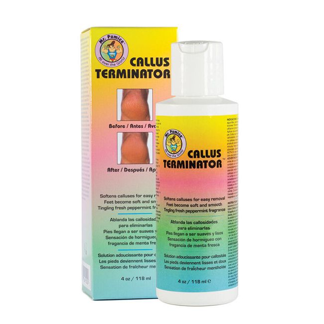 Mr. Pumice CALLUS TERMINATOR Peppermint Callus Remover 4 oz