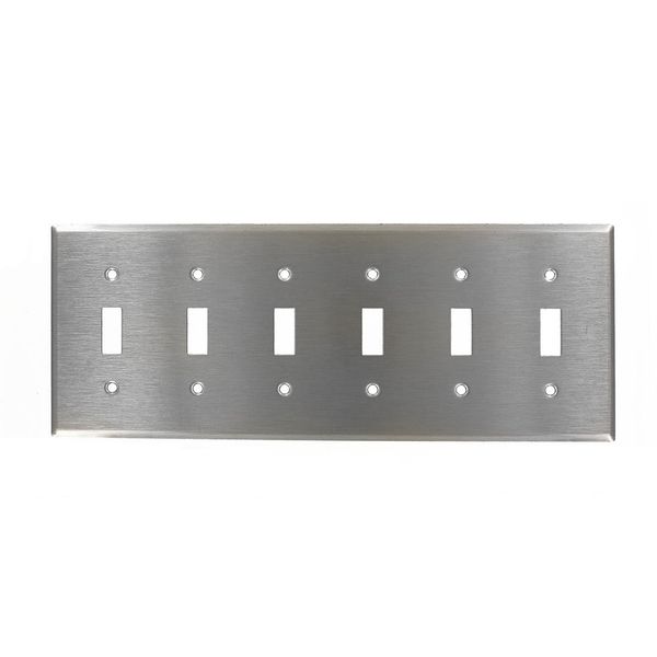 Leviton 84036-40 SS WP 6G TGL STD SIZE