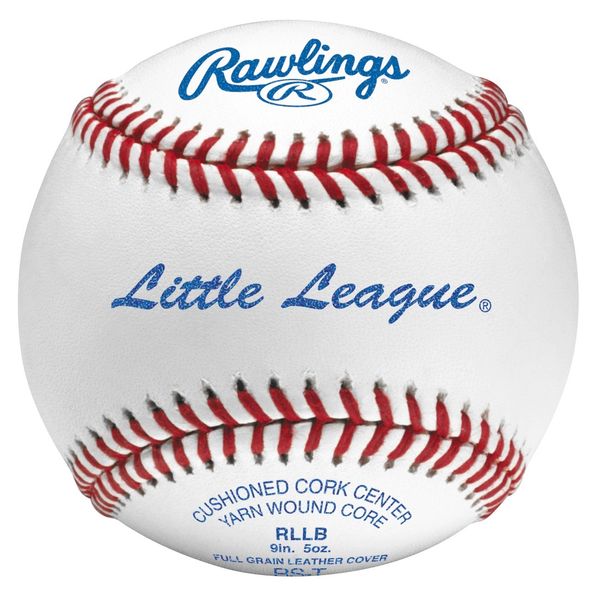 Rawlings | LITTLE LEAGUE Tournament Grade Baseballs | RLLB | Youth/14U | Game/Practice Use | 12 Count