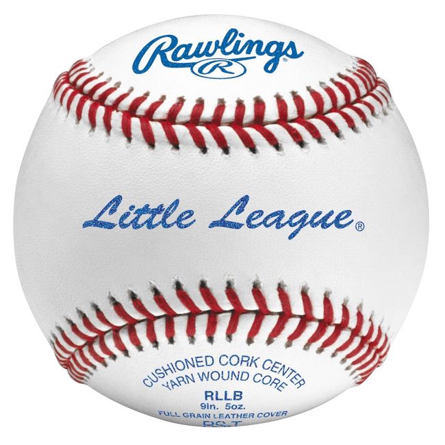 Rawlings | LITTLE LEAGUE Tournament Grade Baseballs | RLLB | Youth/14U | Game/Practice Use | 12 Count