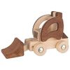 Goki 55890 Wheel Loader, Natural, Brown