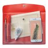 LIHIT LAB Antimicrobial PVC Envelope Case A5 ALCLEA Blue F7744-8